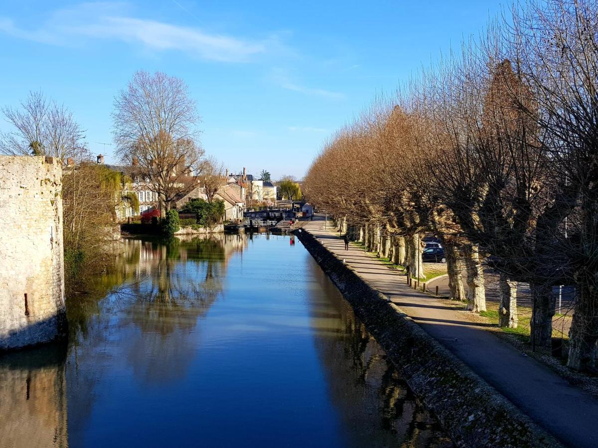 La Maison Virginie 1 A 2 Pers Charmant Hyper Centre- Cour- Parking- Linge- Fibre- Proximite Lac Canal Piscine モンタルジ エクステリア 写真